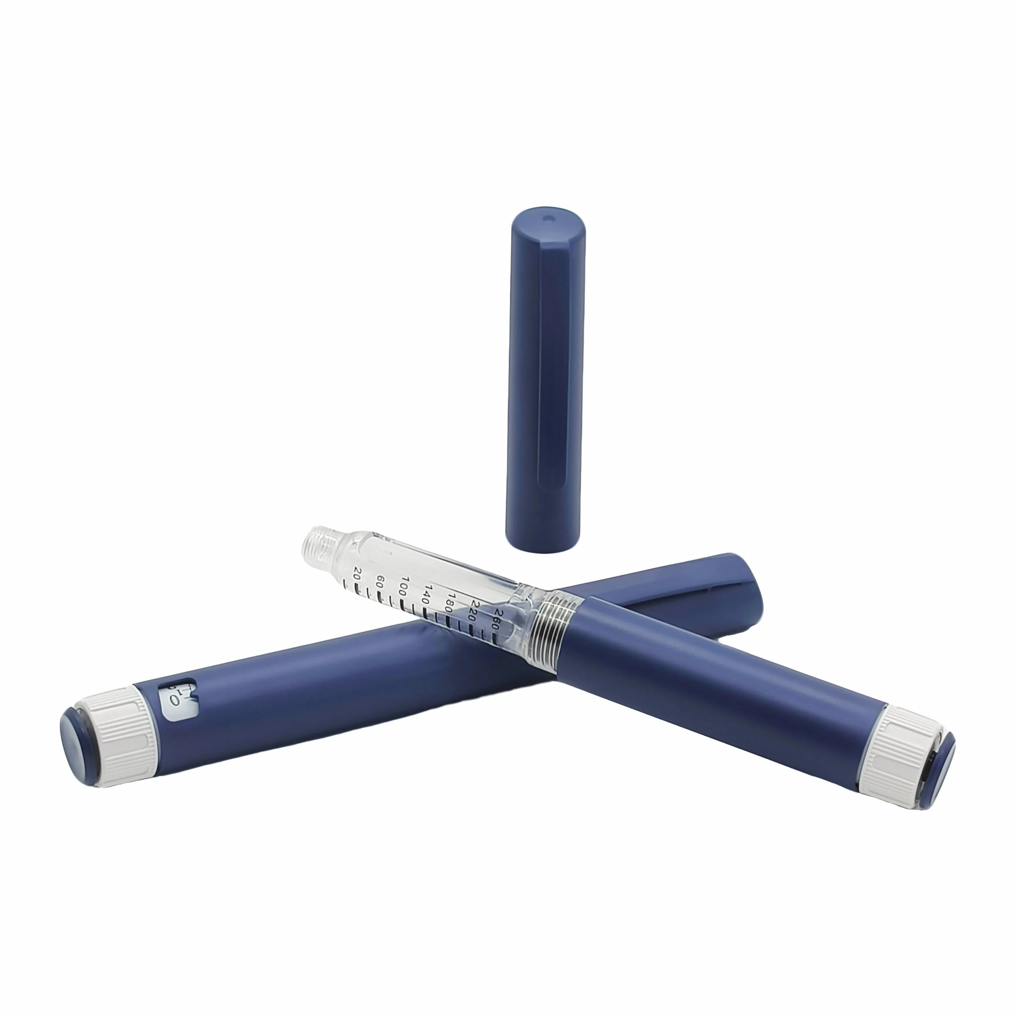 80u Reusable Metal Pen Injector for Weight Loss - 3ml Cartridge Precision Injection Device
