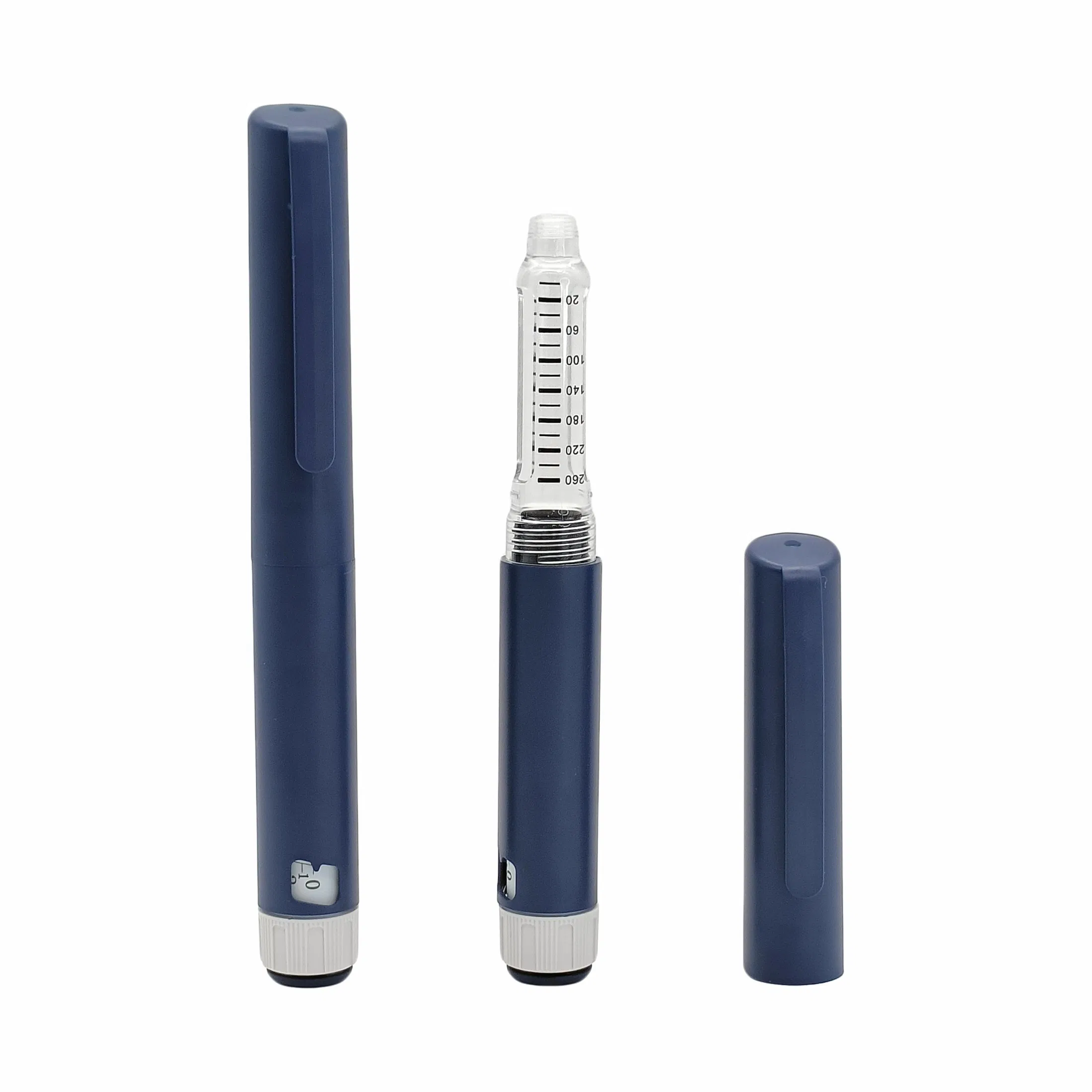 80u Reusable Metal Pen Injector for Weight Loss - 3ml Cartridge Precision Injection Device