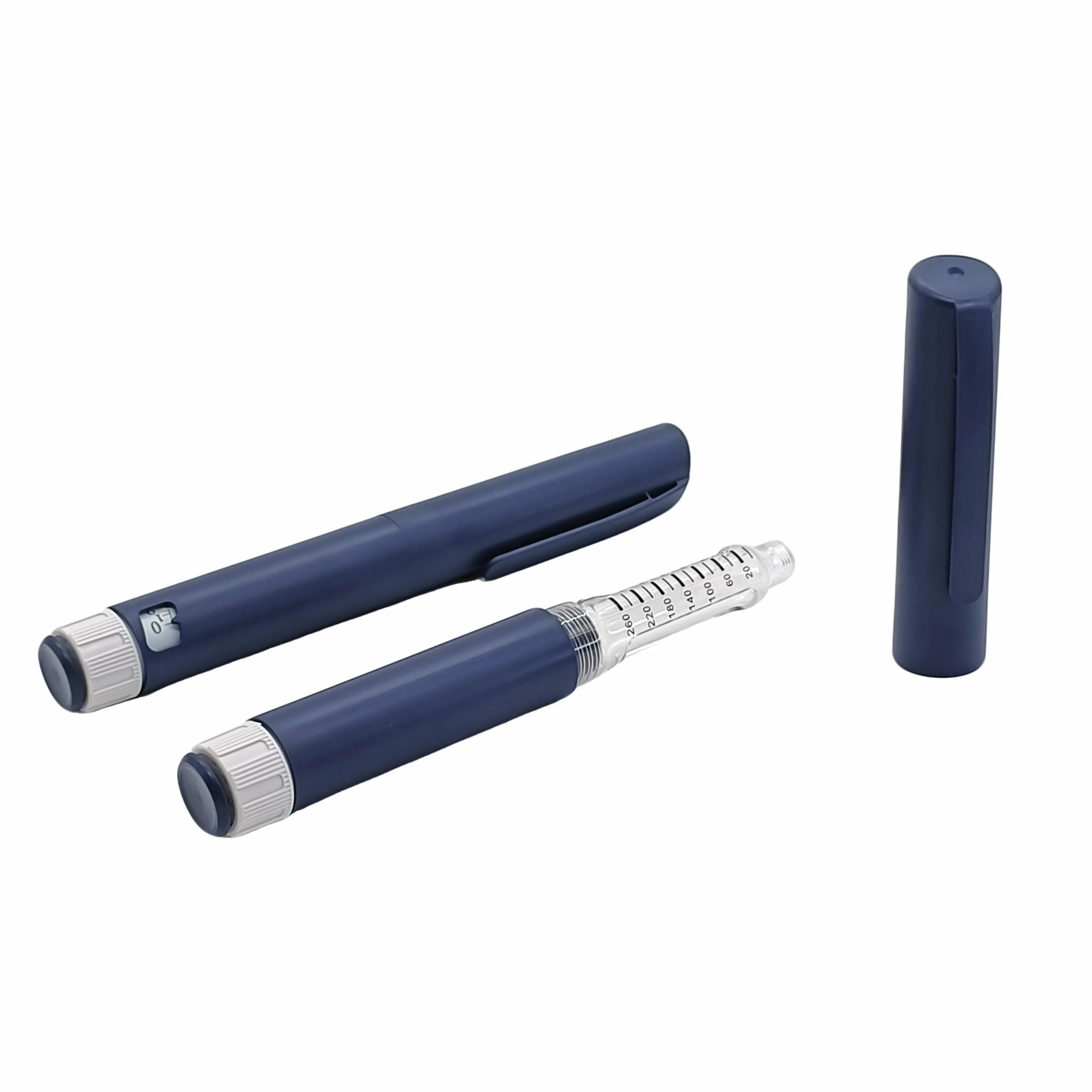 80u Reusable Metal Pen Injector for Weight Loss - 3ml Cartridge Precision Injection Device