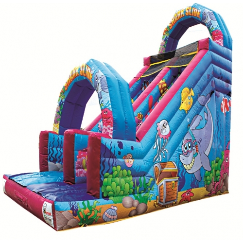Durable 1000D PVC Inflatable Bounce House with Fan Inflation Method for Kids