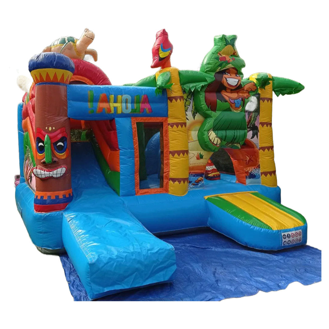 High Safety Foldable Inflatable Bounce House with UL Certified Electric Air Blower