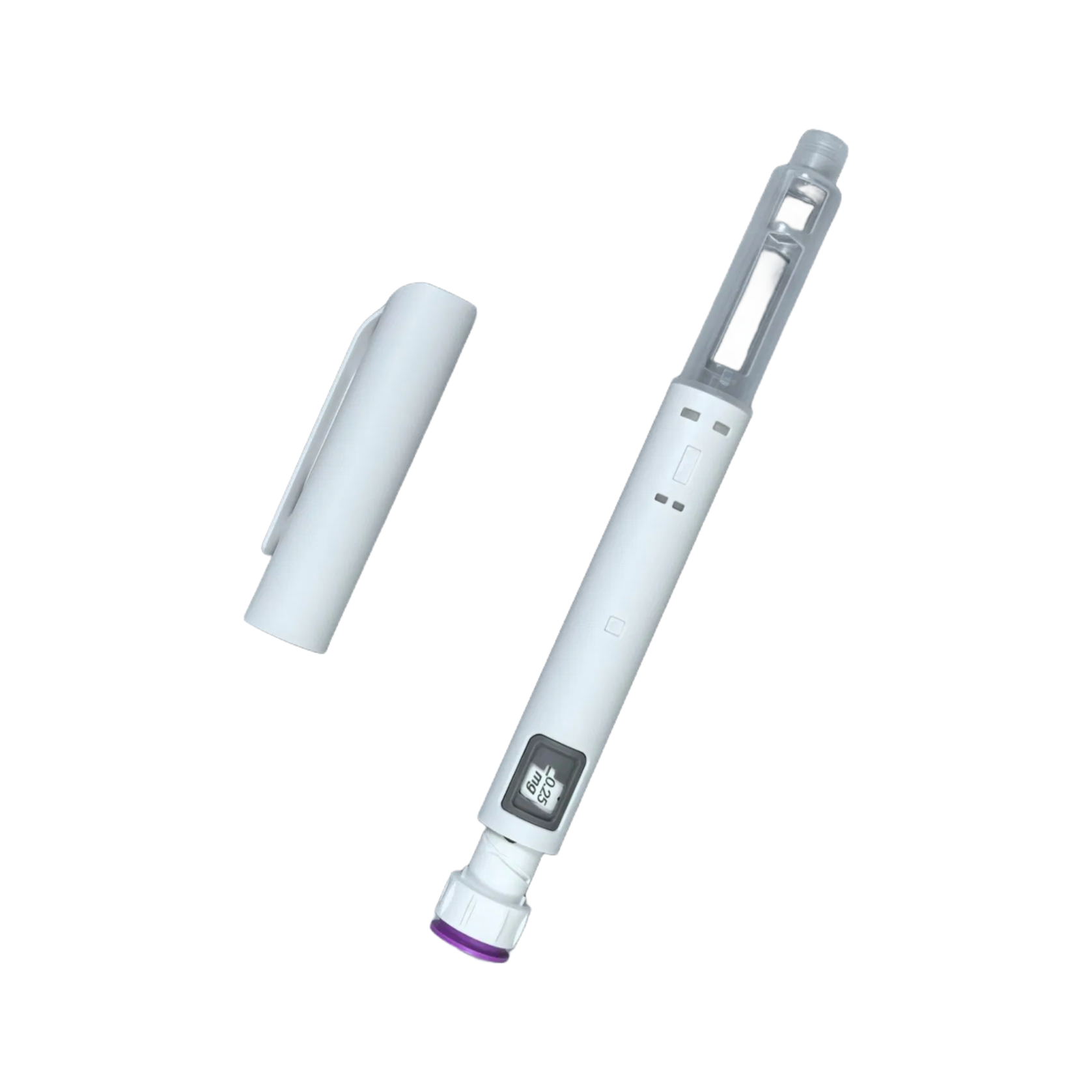 0-0.25mg-0.5mg CE/FDA Approved Disposable Pen Injector for GLP-1 Peptide Insulin Medicine | Multi-Dose Pen Injector