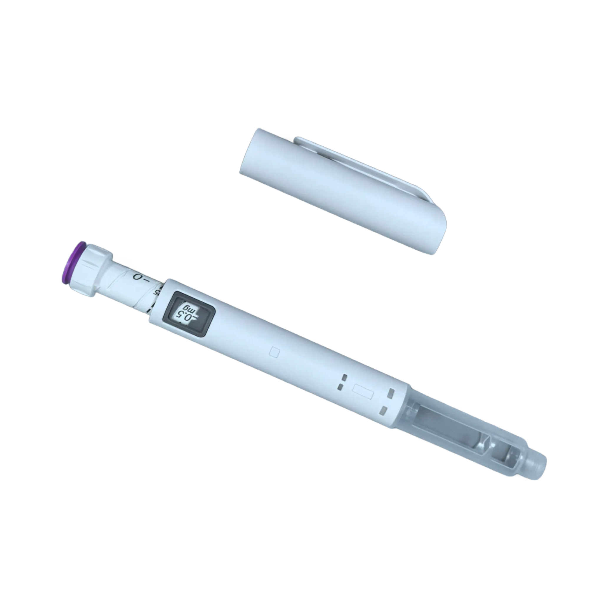 0-0.25mg-0.5mg CE/FDA Approved Disposable Pen Injector for GLP-1 Peptide Insulin Medicine | Multi-Dose Pen Injector