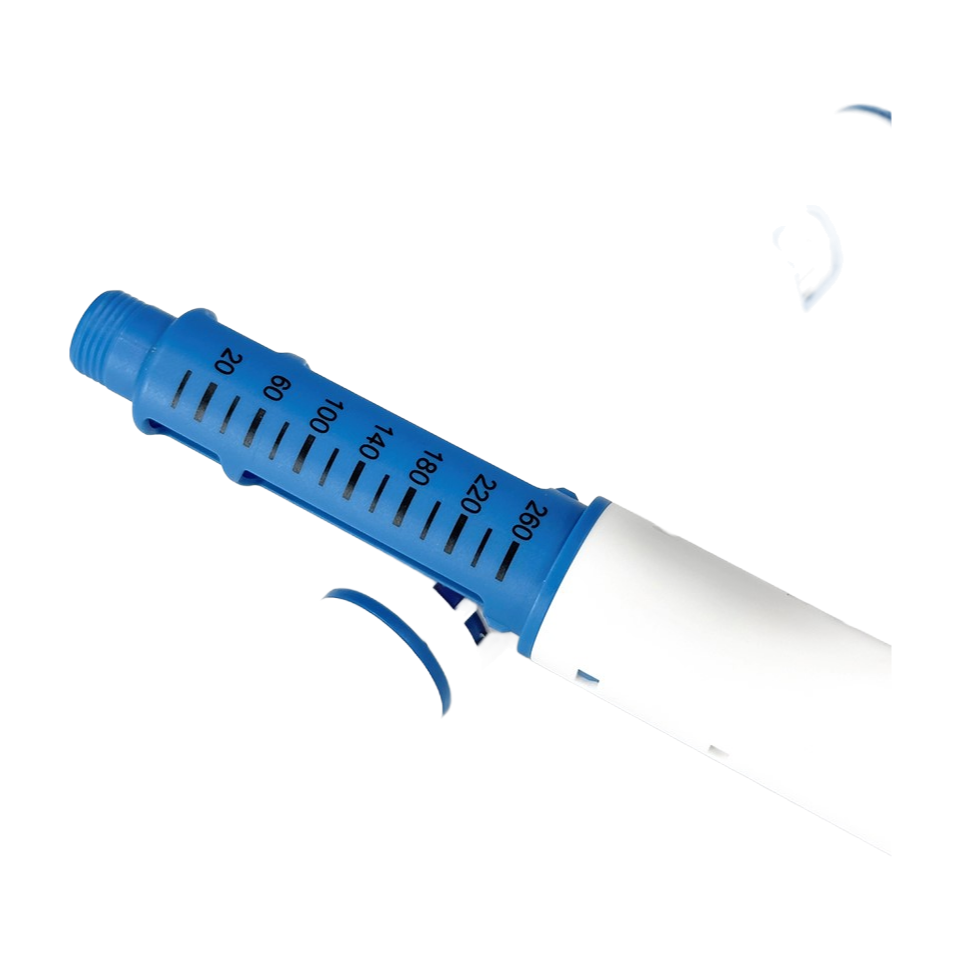 60IU Disposable Insulin Pen Injector for Diabetes - Adjustable Dose GLP-1 Injection Device