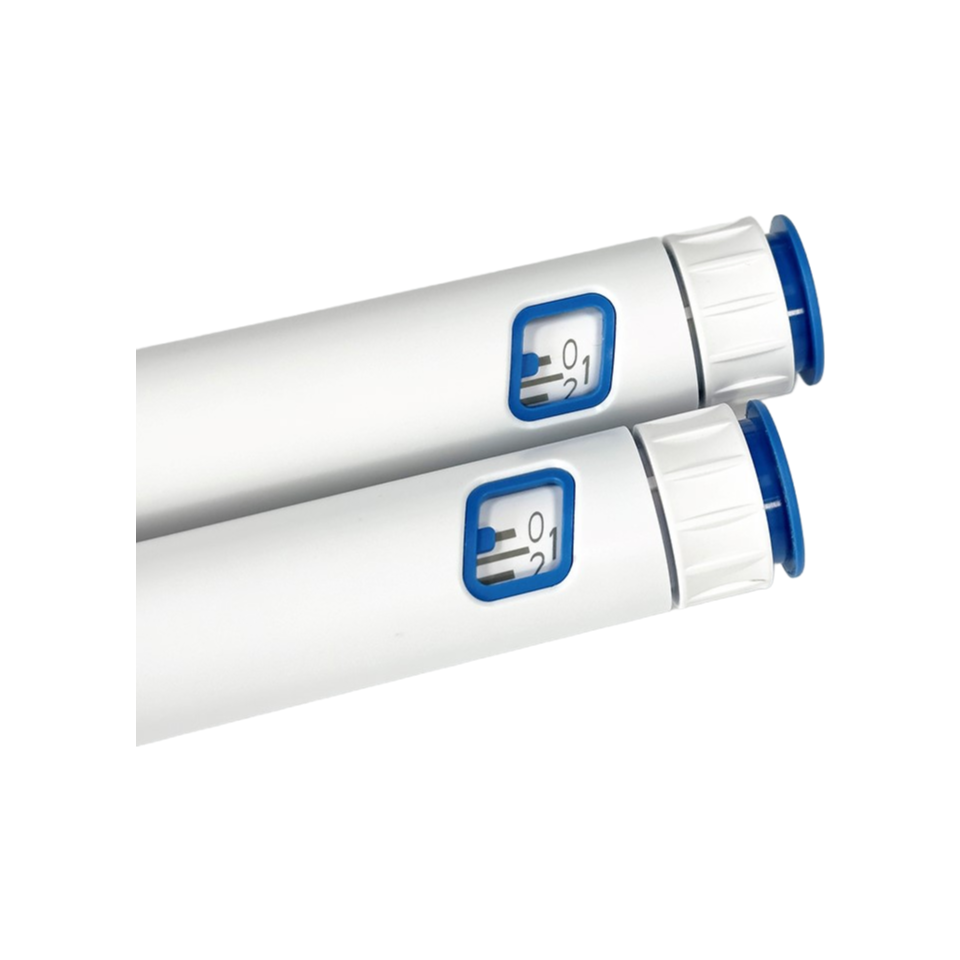 60IU Disposable Insulin Pen Injector for Diabetes - Adjustable Dose GLP-1 Injection Device