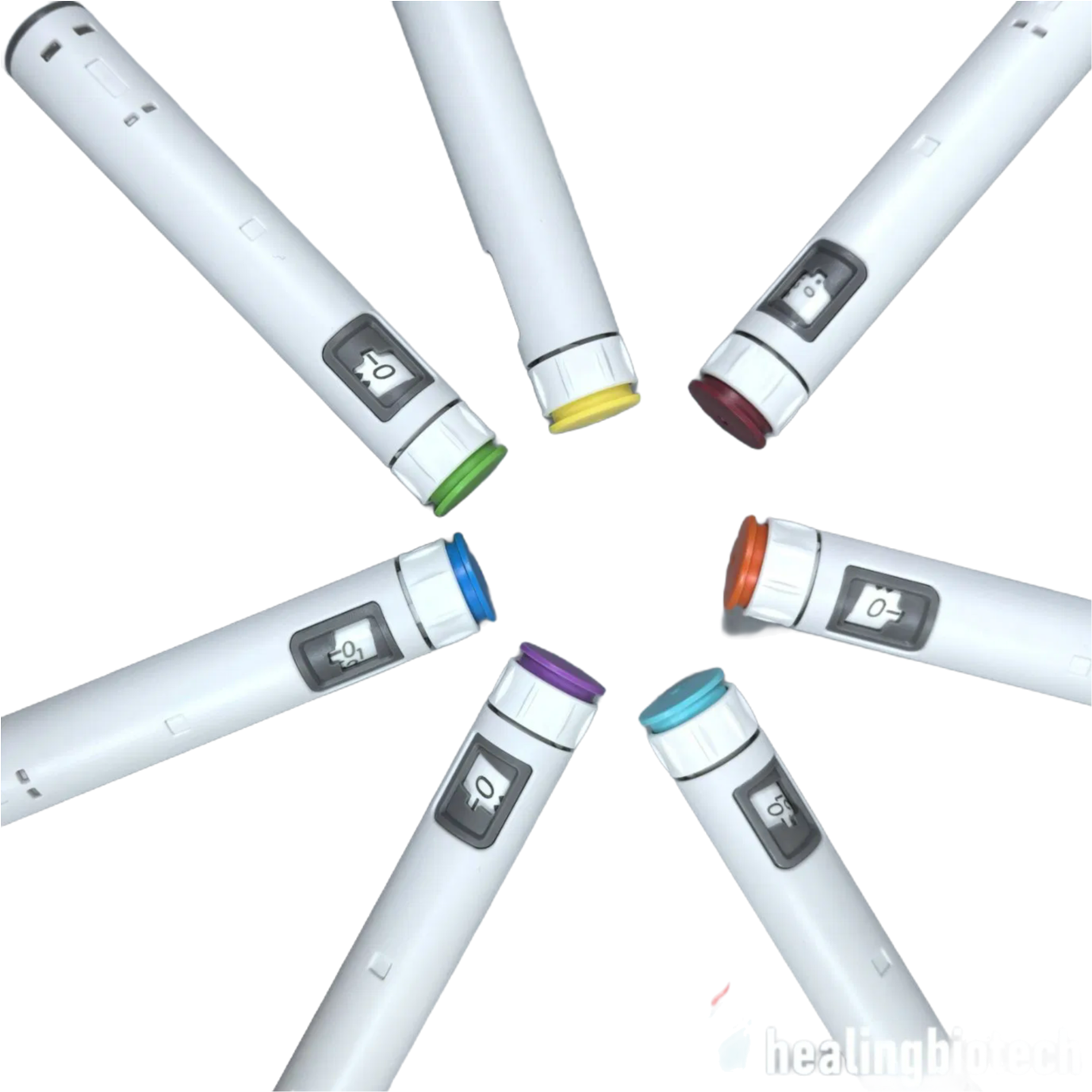 GLP-1 Peptide Weight Loss Injection Pen - CE/FDA Certified Multi-Dose Adjustable Diabetes Management Device
