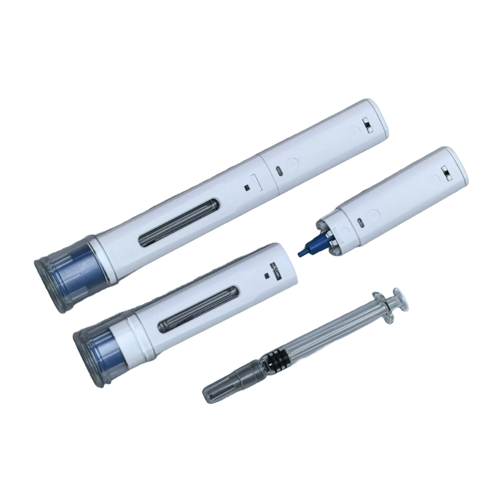 Disposable Two-Step Auto-Injector Pen for Insulin and GLP-1 Weight Loss Therapy
