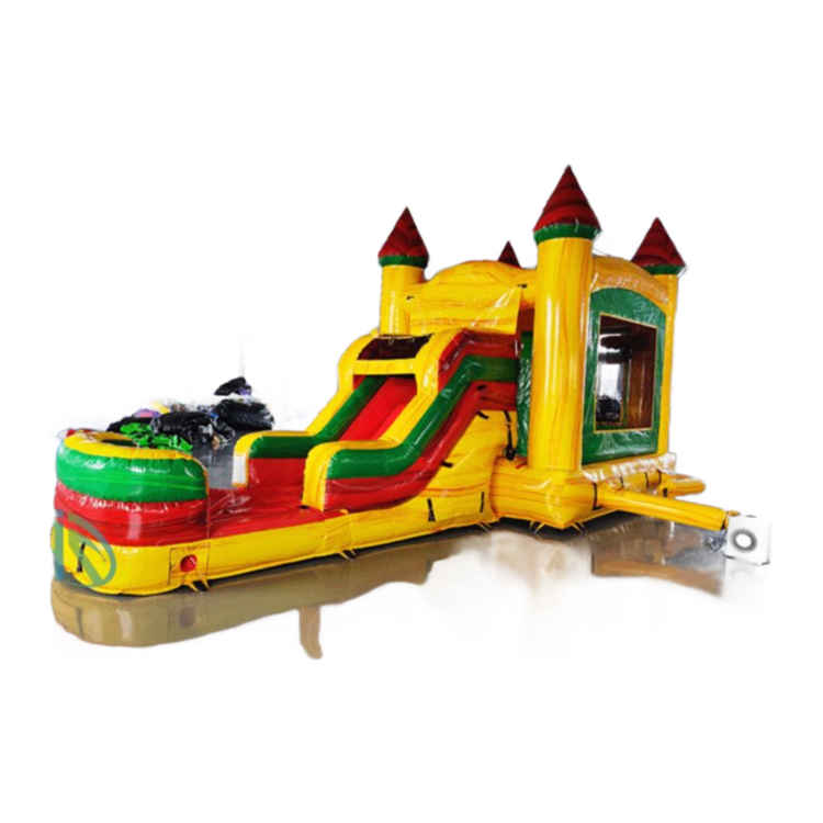 Wholesale Custom Inflatable Slide for Amusement Parks and Backyard Fun - Durable PVC Material