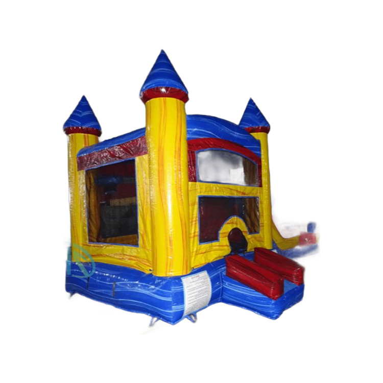 Wholesale Custom Inflatable Slide for Amusement Parks and Backyard Fun - Durable PVC Material