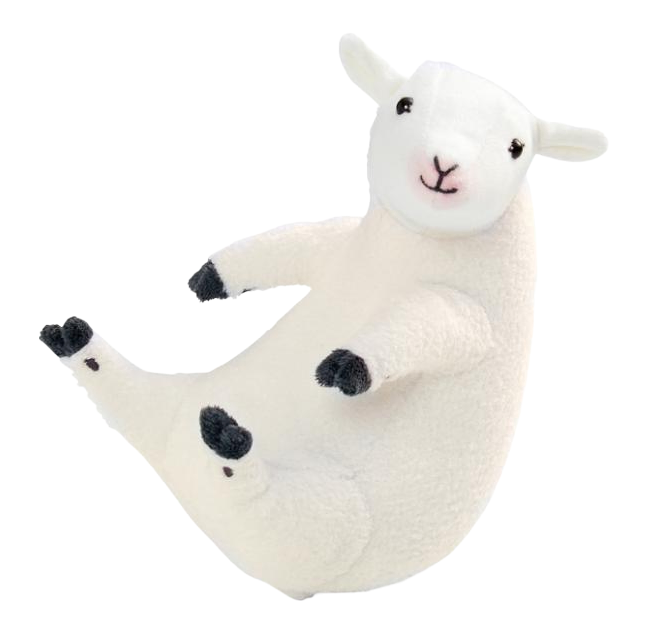 Customized Plush Sheep Toy with PP Cotton Filling for Kids Aged 3-8 Years