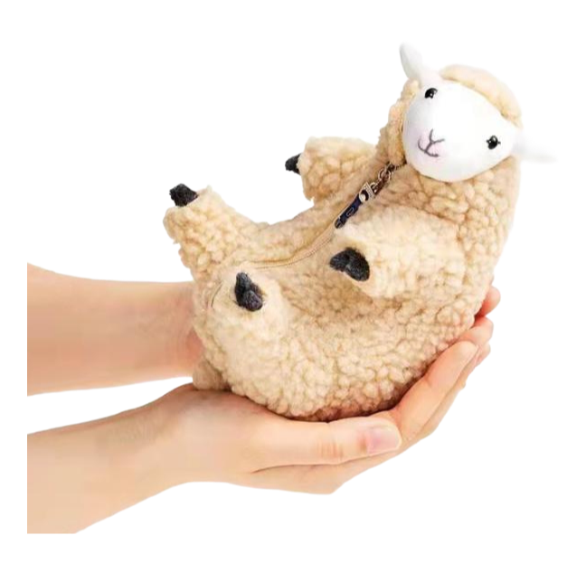 Customized Plush Sheep Toy with PP Cotton Filling for Kids Aged 3-8 Years