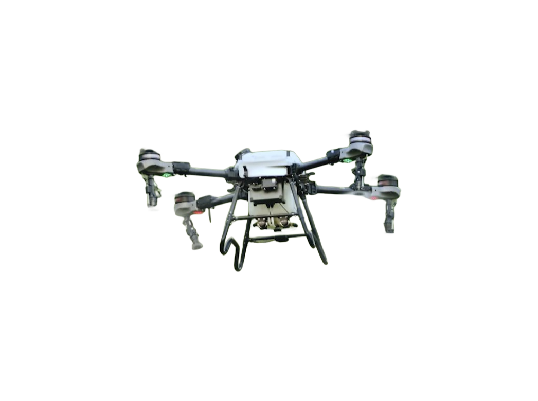 KB400 Foldable Agricultural Drone with 30L Spray Tank and 45L Spreader for Efficient Farming