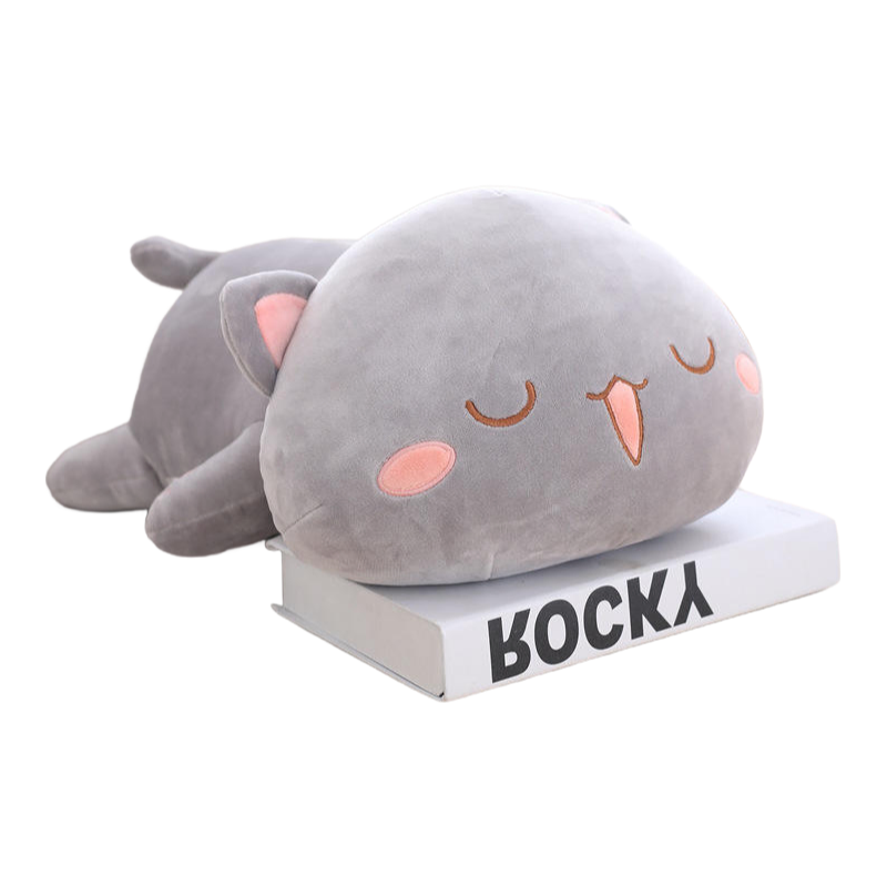 Factory Direct Supply Customizable Cat Plush Toy with PP Cotton Filling for Promotional Gifts