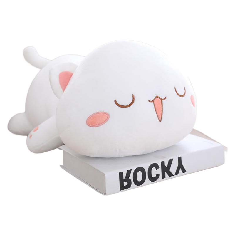 Factory Direct Supply Customizable Cat Plush Toy with PP Cotton Filling for Promotional Gifts
