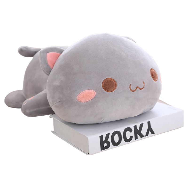Factory Direct Supply Customizable Cat Plush Toy with PP Cotton Filling for Promotional Gifts