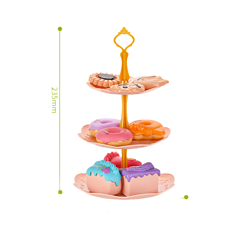 Educational Dinosaur Tea Set Toy for Kids - Pretend Play Kitchen Gift Box with Brain Training Benefits