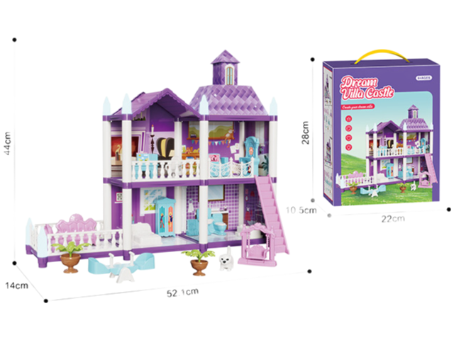 DIY Educational Luminous Castle Building Blocks Toy Set for Kids STEM Learning