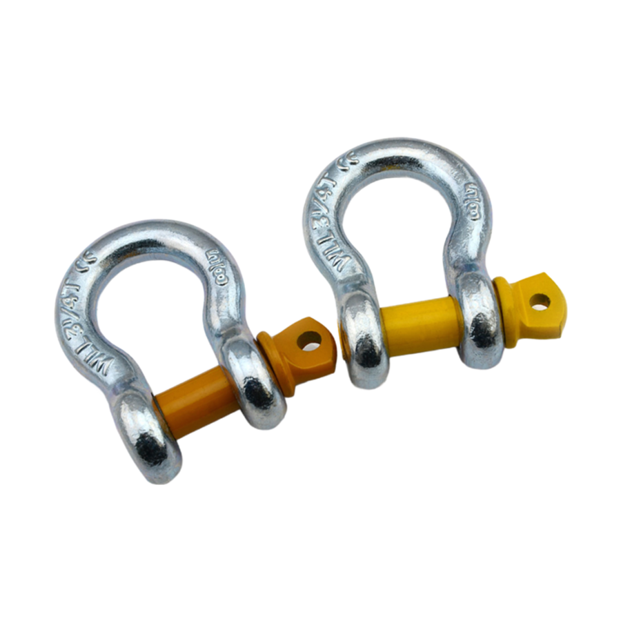 3/4 Inch 4.75t G209 Carbon Steel Bow Shackle - US Standard Rigging Hardware for Lifting