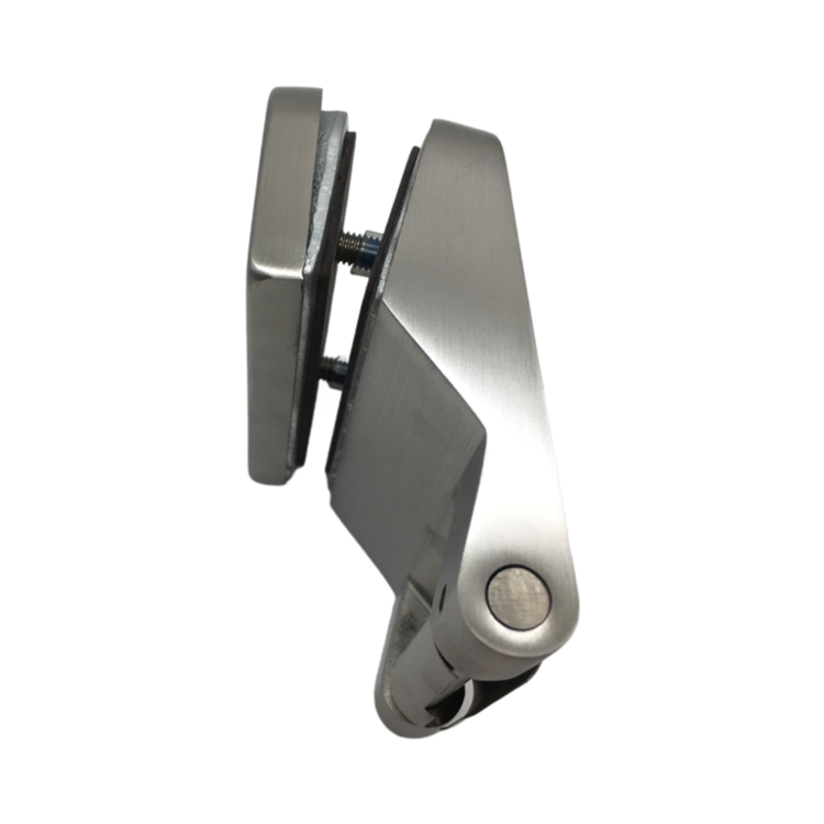 Premium Stainless Steel 304 Glass Door Hinges for Bathroom & Office - EH-001 Model