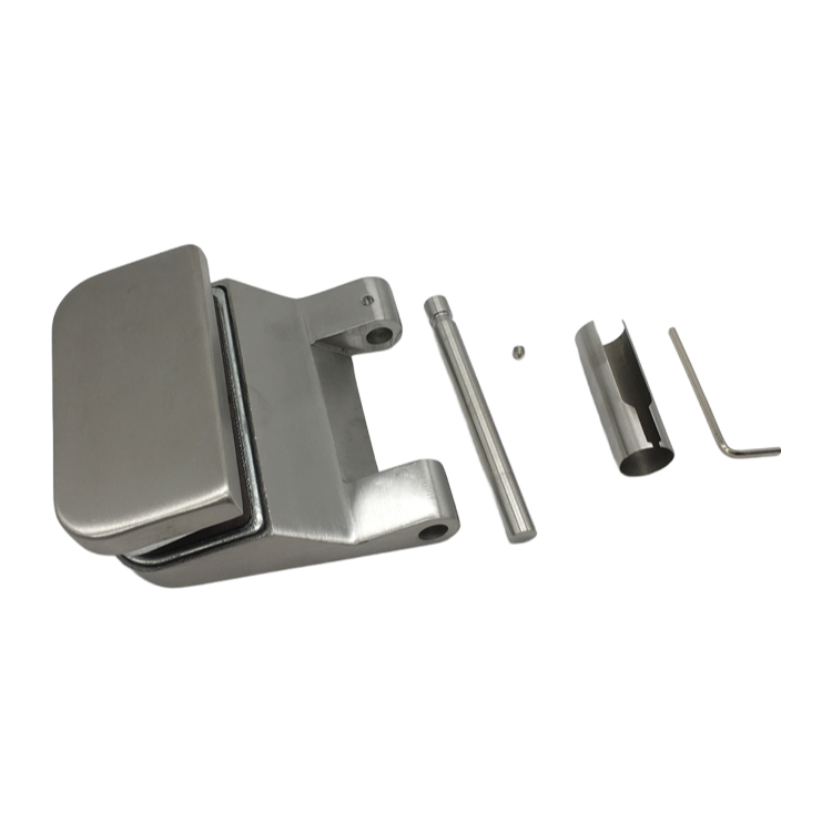 Premium Stainless Steel 304 Glass Door Hinges for Bathroom & Office - EH-001 Model