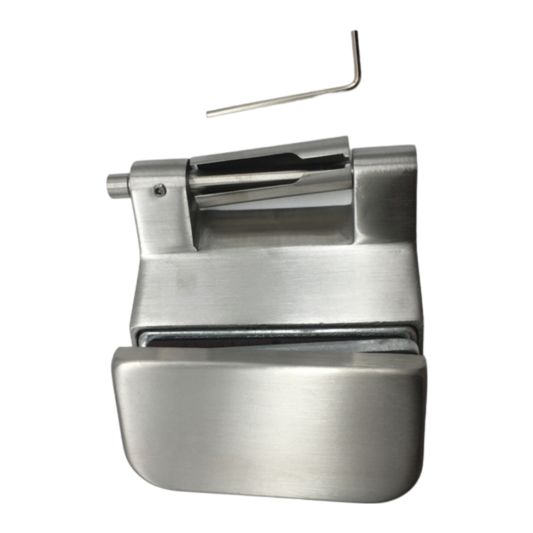 Premium Stainless Steel 304 Glass Door Hinges for Bathroom & Office - EH-001 Model
