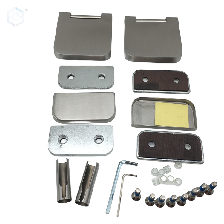 Premium Stainless Steel 304 Glass Door Hinges for Bathroom & Office - EH-001 Model