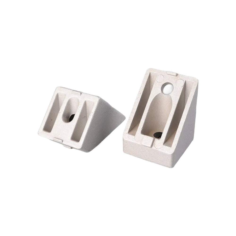135 Degree Aluminium Extrusion Profile Brackets - 2 Keyhole & 4 Keyhole Angle Brackets for Industrial Applications