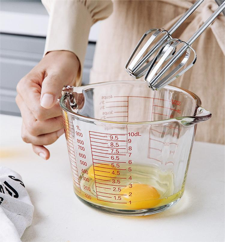 High-Quality Glass Measuring Cup for Baking and Cooking - Oven Safe Kitchen Measuring Tool