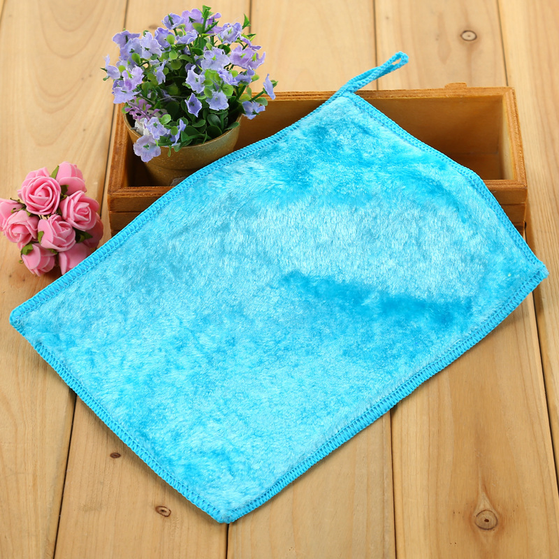 Premium Wood Fiber Non-Stick Oil Pot Brush 18x23cm for Kitchen Cleaning
