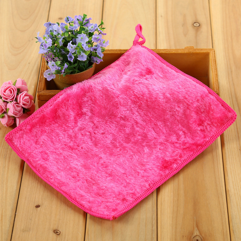 Premium Wood Fiber Non-Stick Oil Pot Brush 18x23cm for Kitchen Cleaning