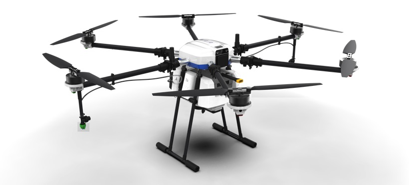 TTA Tiannong M6E 10kg Payload Waterproof Agricultural Spraying Drone for Precision Farming