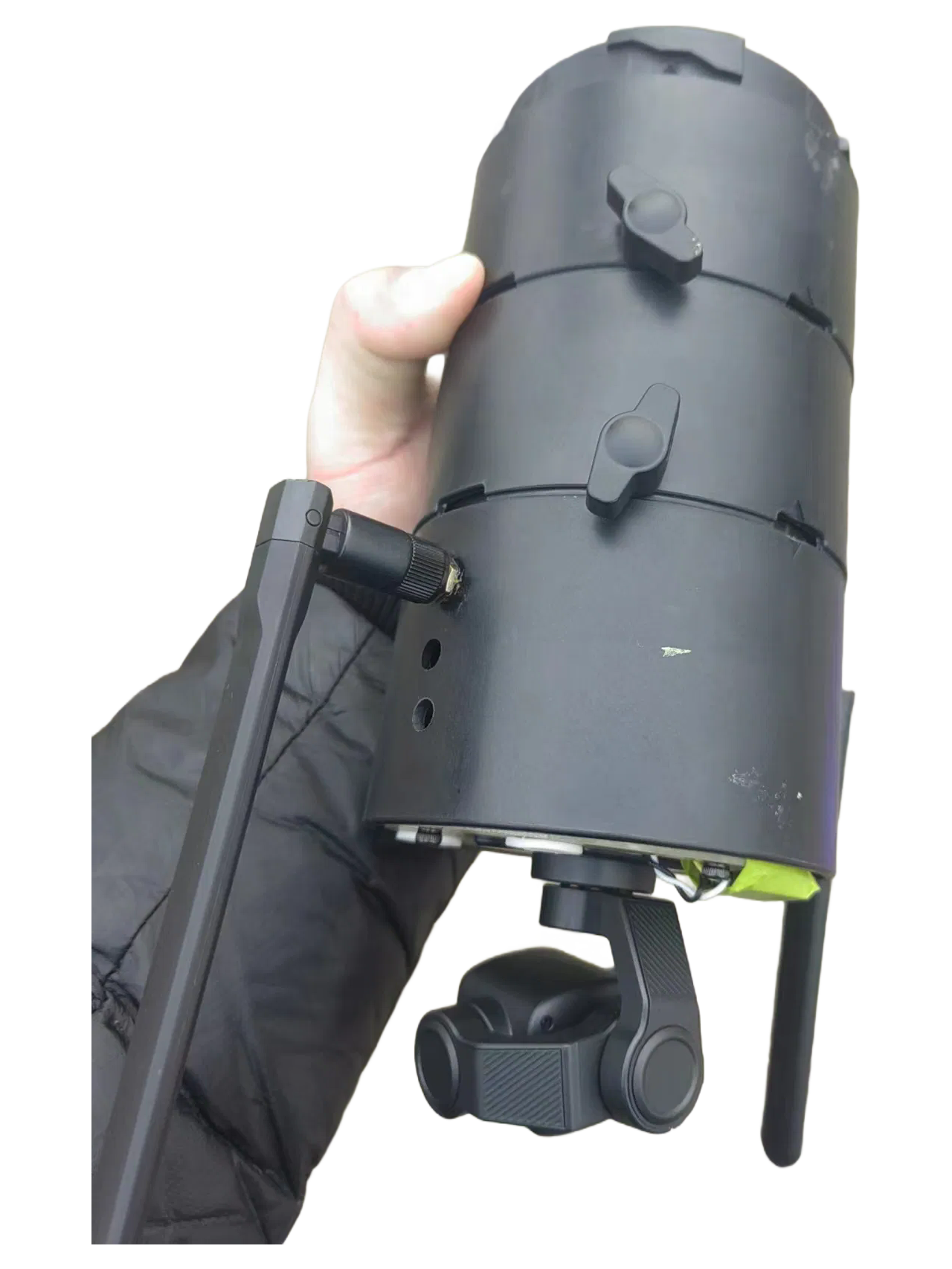 HF101N Coaxial Dual-Rotor Industrial UAV with 1.2kg Payload and 22min Flight Time