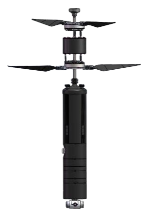 HF101N Coaxial Dual-Rotor Industrial UAV with 1.2kg Payload and 22min Flight Time