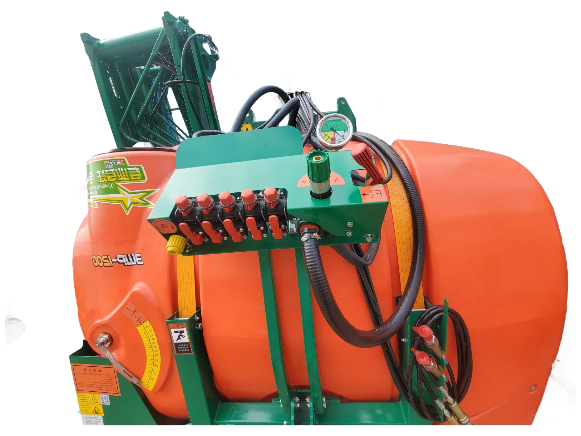 Wide Range Crop Sprayer Machine 3WP-1200 with 0.2-0.5MPa Pressure and Anti-Drip System