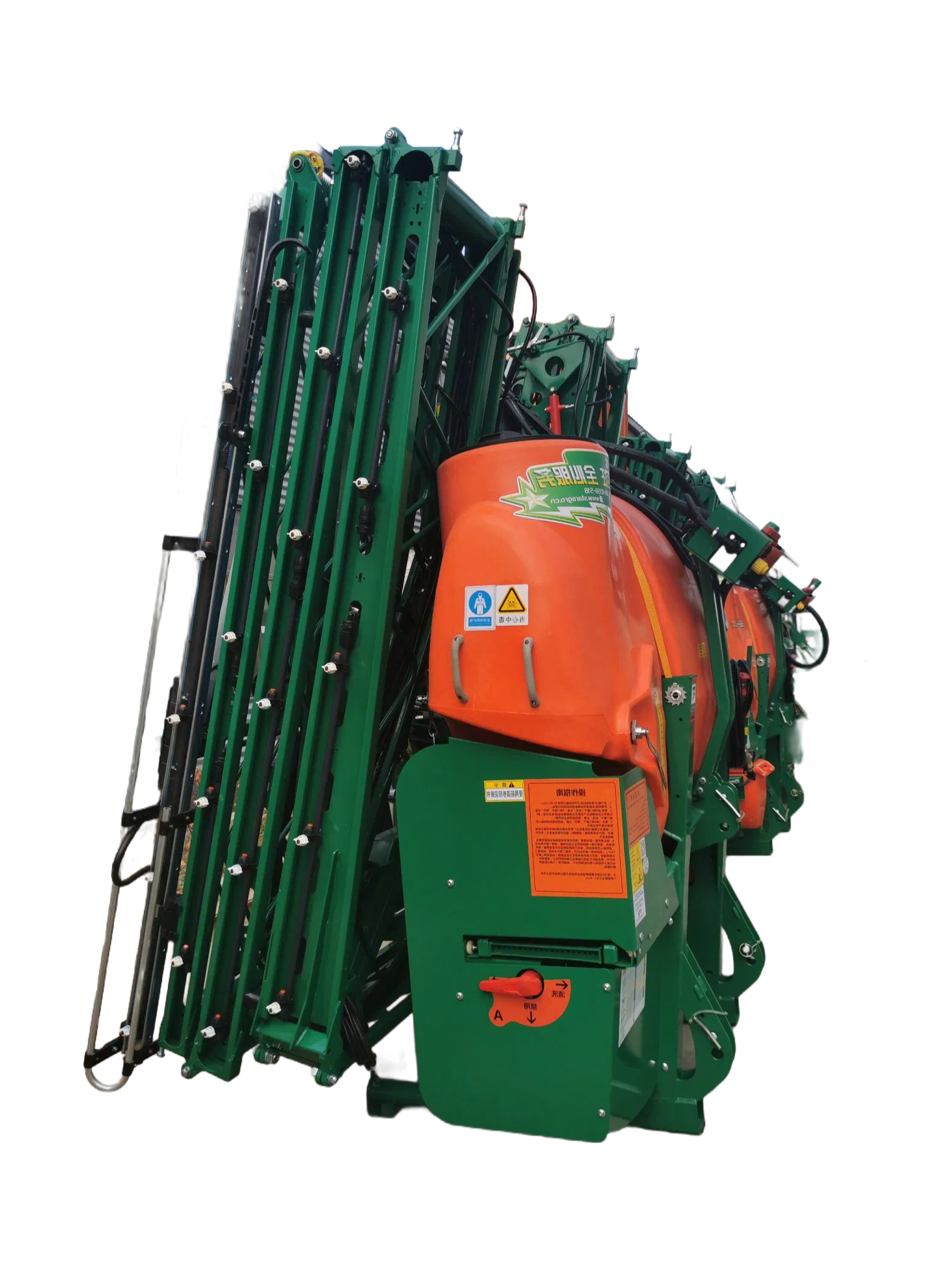 3WP-1200 Tractor-Mounted Boom Sprayer for Wide-Area Crop Protection with 24M Spray Width