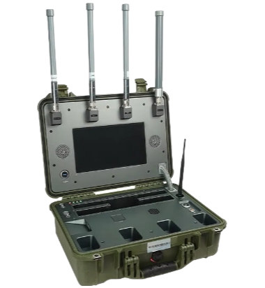 High-Performance Portable Drone Detector with 120M Bandwidth for Security Applications
