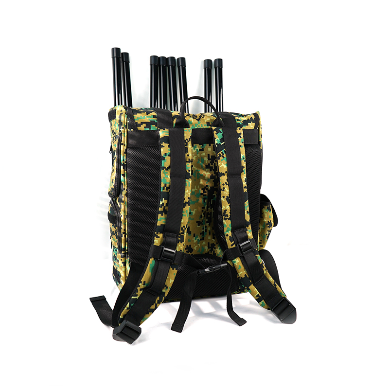 High-Power Drone Defense System with Multi-Frequency Jamming Capabilities