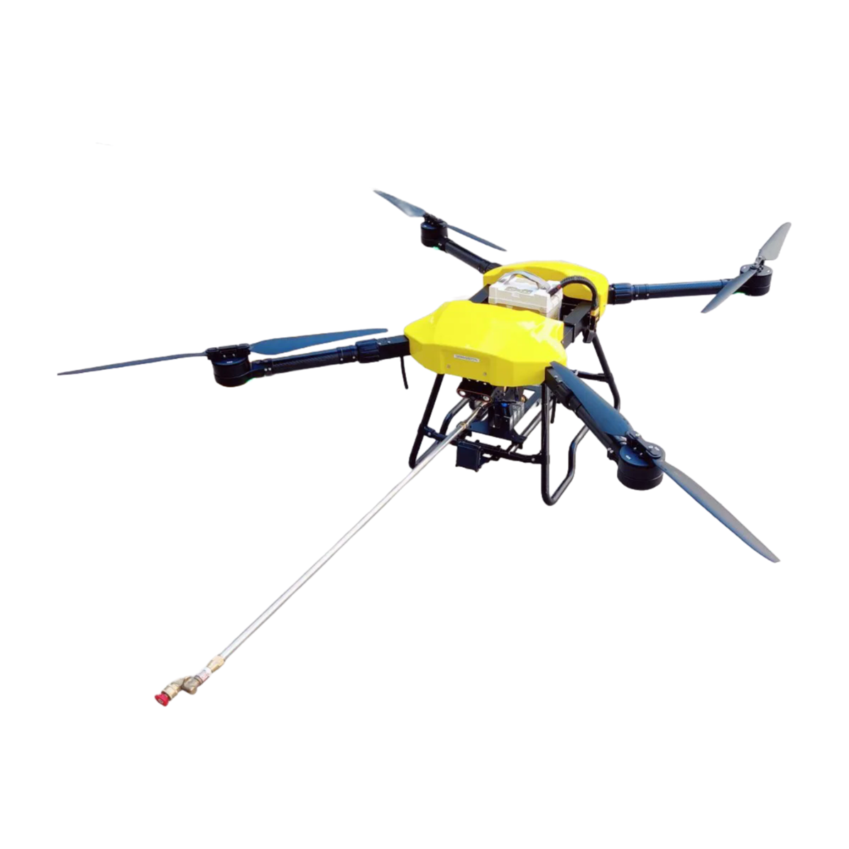 Autonomous Cleaning Drone for Solar Panels with 600㎡ Coverage per Flight