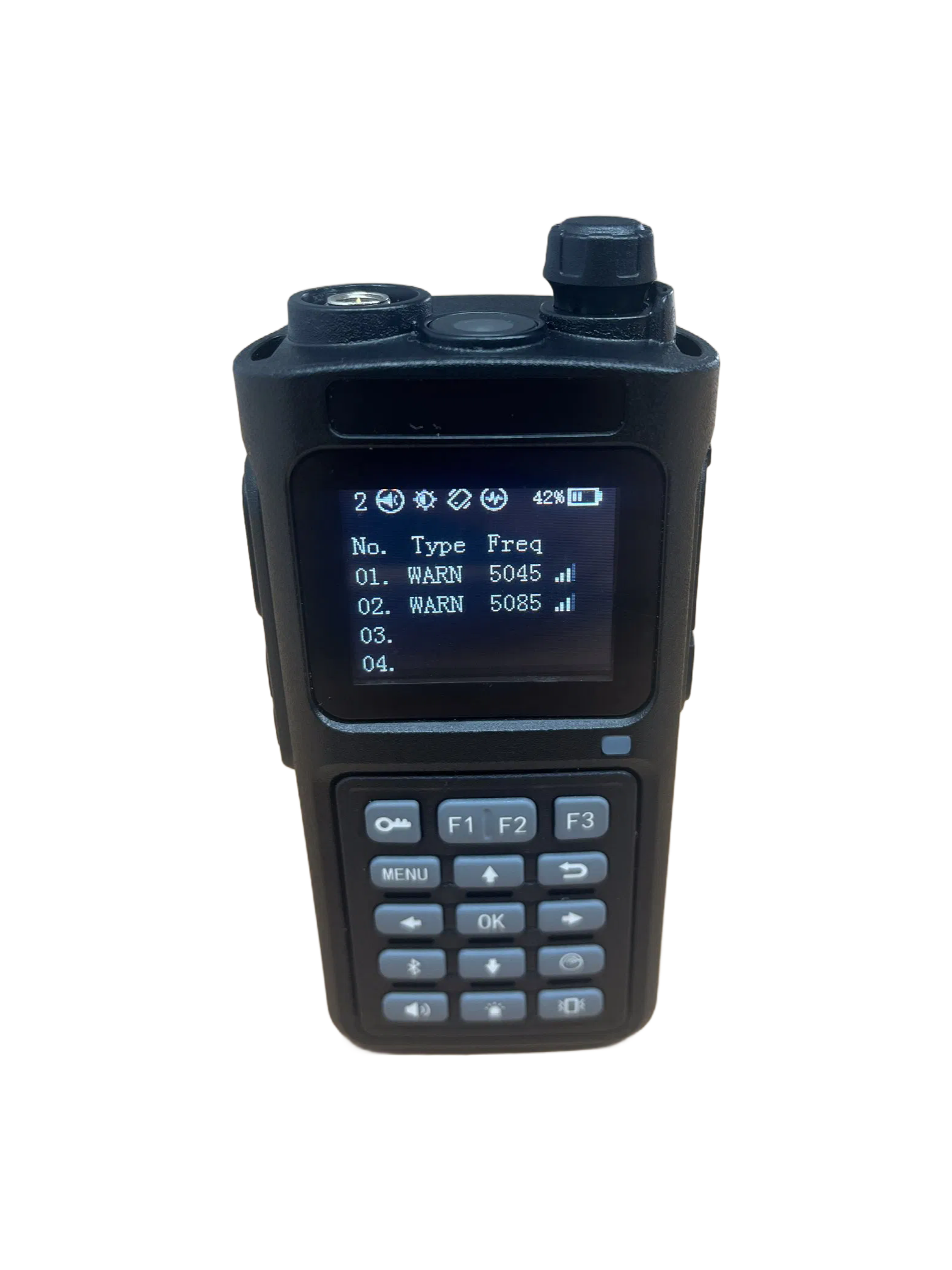 Handheld Drone Signal Detector - Portable UAV RF Detection Device with 2km Range