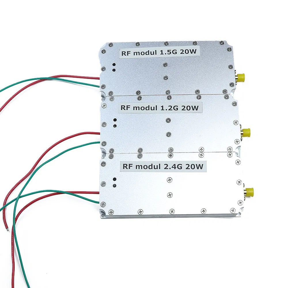 Professional Drone Interceptor Module 1.5G 1.2G 2.4G GPS Anti-Drone System with Built-in PCB Antenna