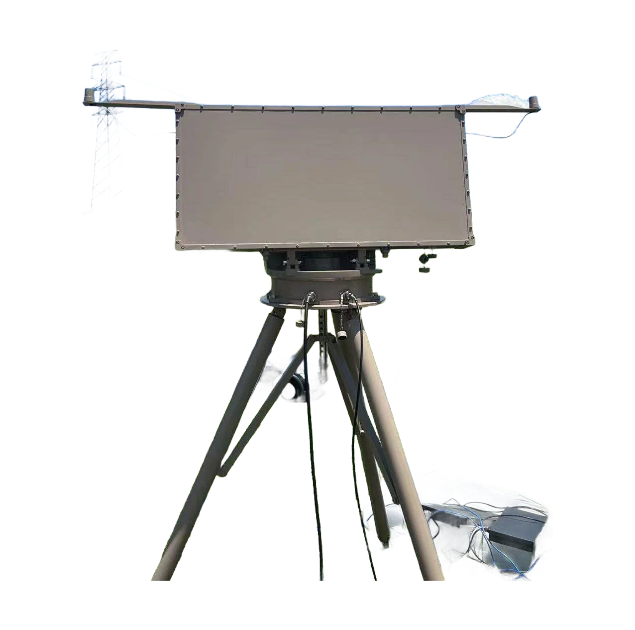 10km Range Mobile Counter-Drone System with X-Band Radar and Directed Energy Defense