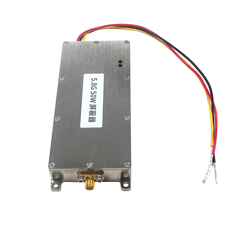 50W High Power WiFi 5G 5.2GHz 5.8GHz Anti Drone Signal Jammer Module for UAV Defense System