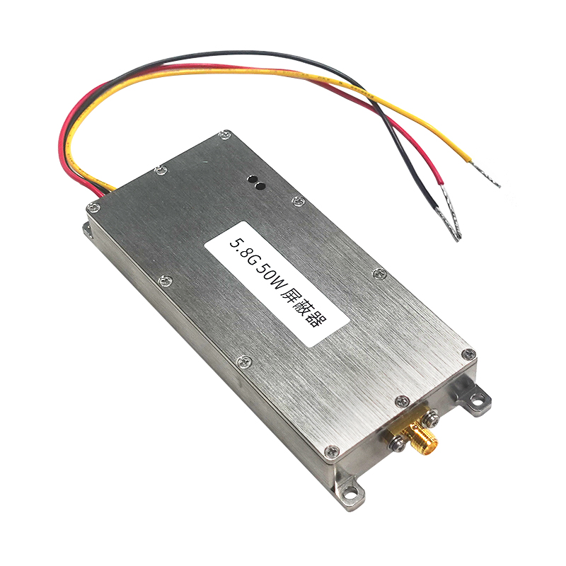 50W High Power WiFi 5G 5.2GHz 5.8GHz Anti Drone Signal Jammer Module for UAV Defense System