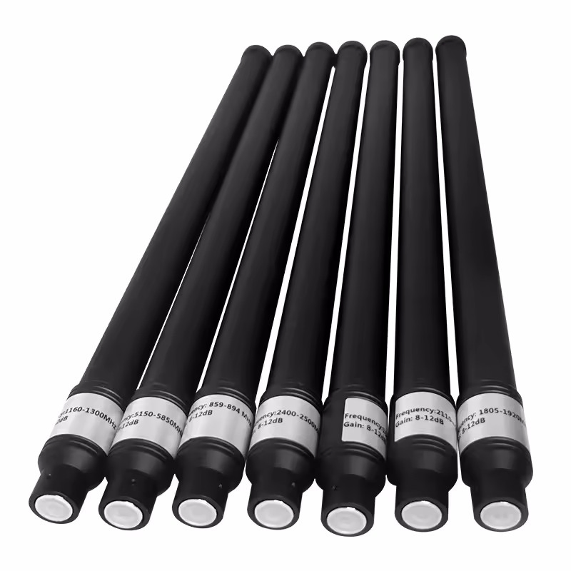 720-860MHz 50W High Power Fiberglass Omnidirectional Antenna for Drone Defense System