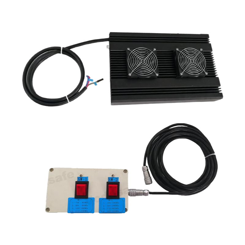 30W High Power Drone Signal Jammer - Vehicle Mounted Frequency Blocker for Convoys Protection