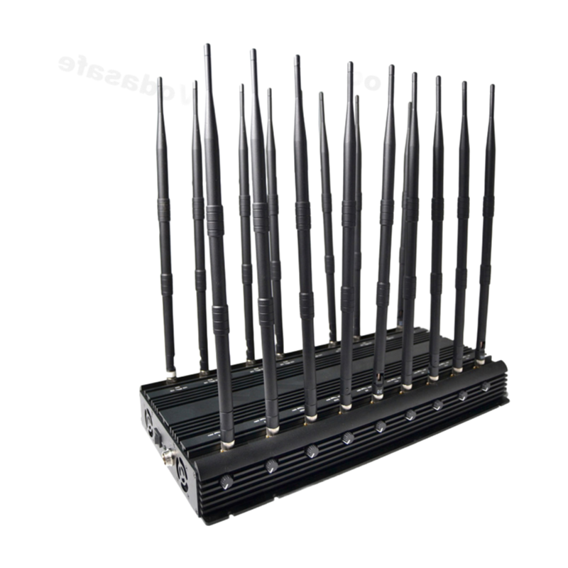 XM Radio Lojack 4G Mobile Signal Jammer X18 with Adjustable Frequency Range 100MHz-6GHz