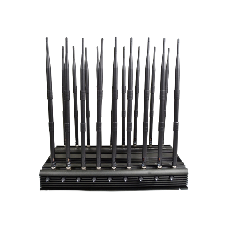 XM Radio Lojack 4G Mobile Signal Jammer X18 with Adjustable Frequency Range 100MHz-6GHz