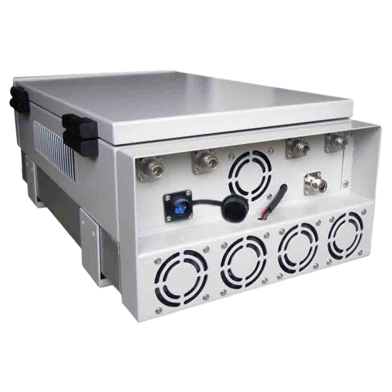 High Power 200M Range Prison Signal Jammer with 6 Frequency Bands for Military and Government Use