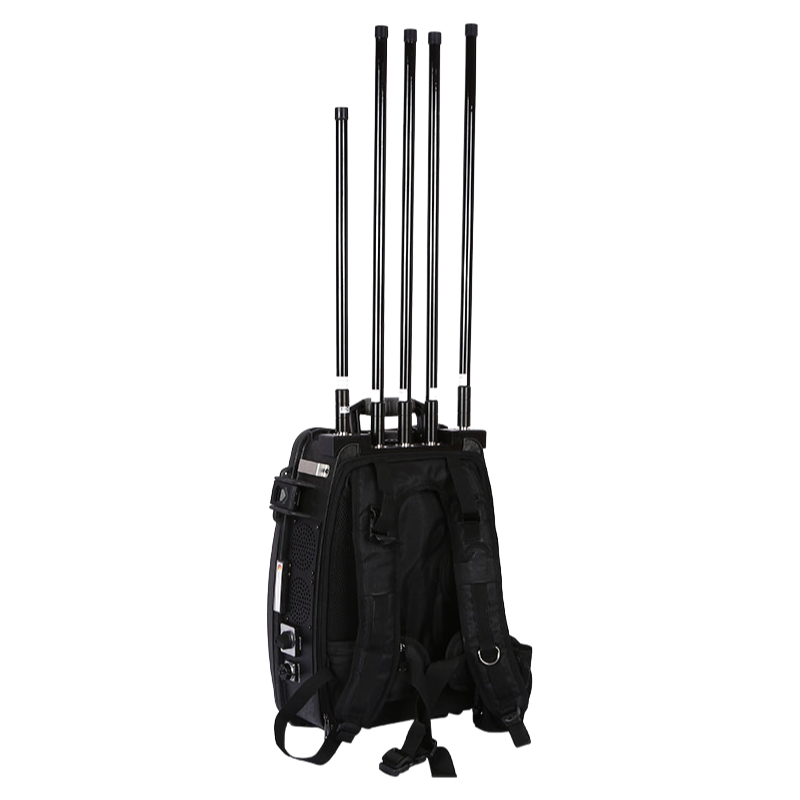 Lightweight Mobile Drone Signal Blocker for Security and Defense Applications