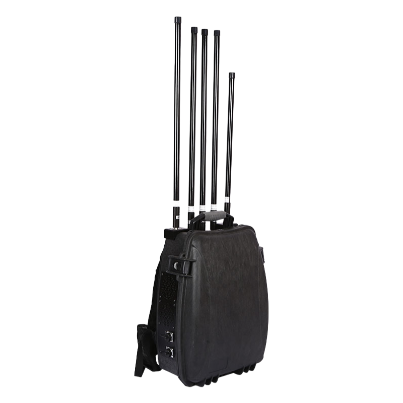 Lightweight Mobile Drone Signal Blocker for Security and Defense Applications